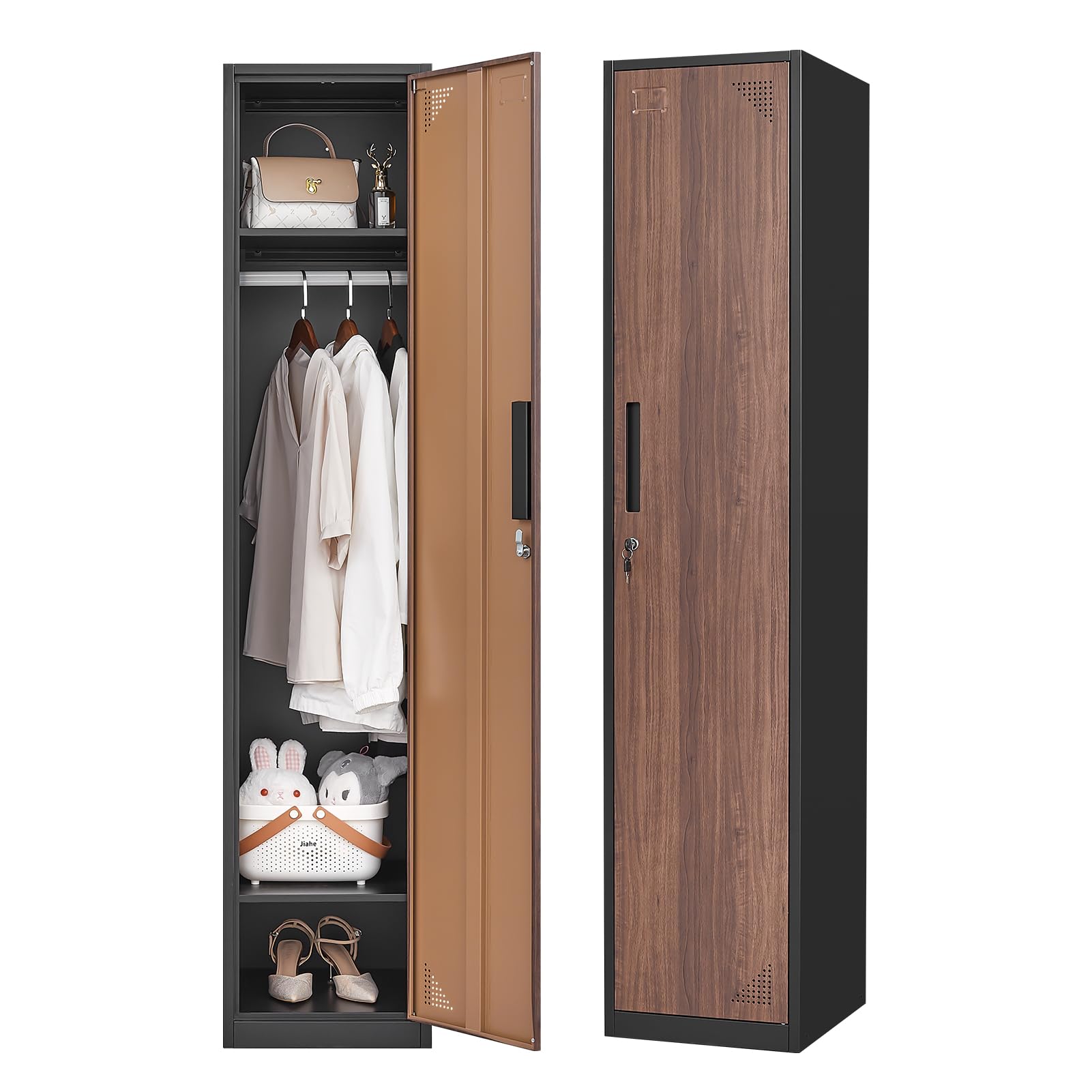 MINWOWロッカー スチールロッカー 1人用 Amazon.co.jp: MINWOWロッカー スチールロッカー 1人用 選べる