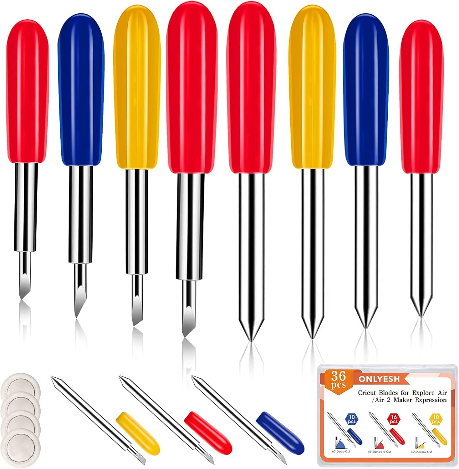 36PCS Cricut Deep Cut Blades for Explore Air Nigeria Ubuy