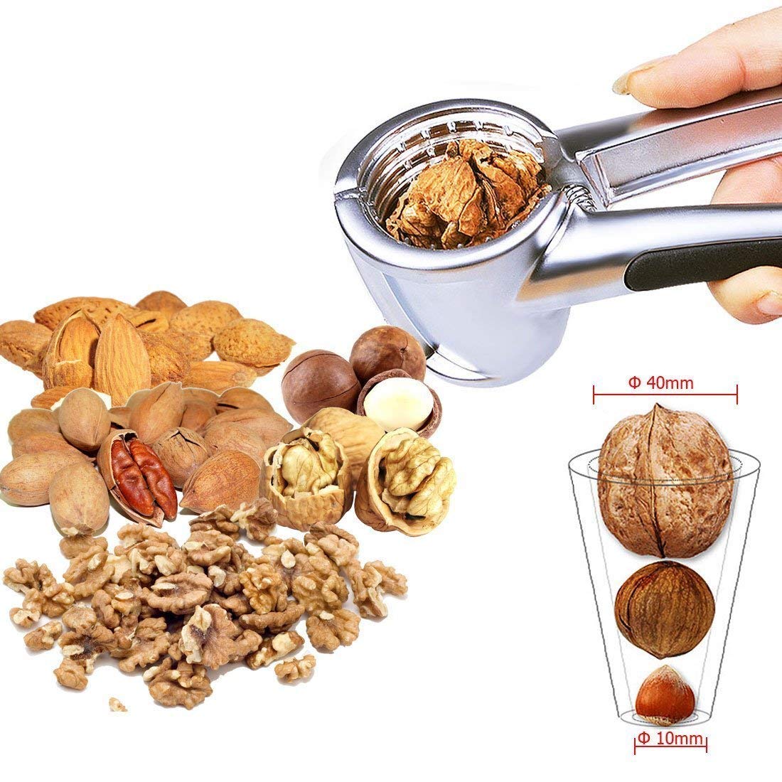 Walnut Cracker - Bottle Opener & Nut Tool -3