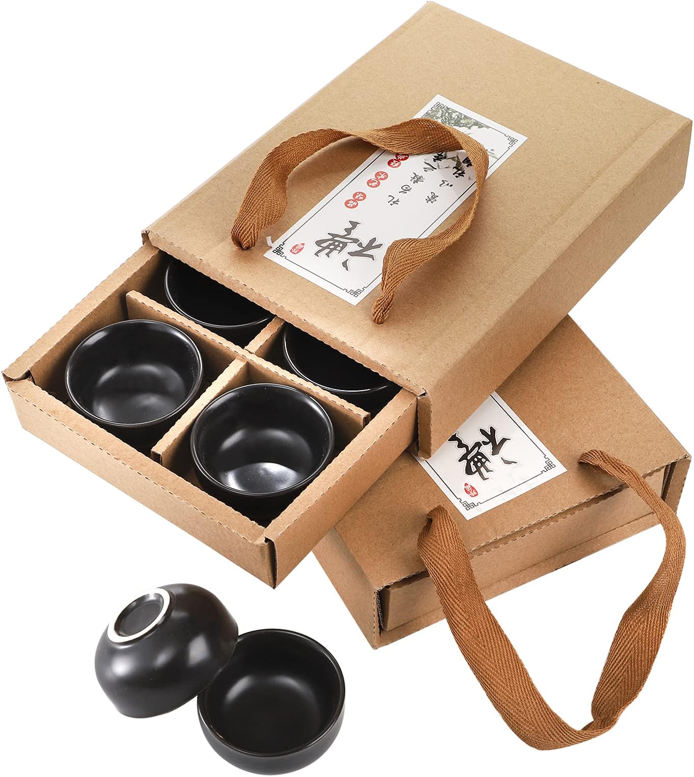 JapanBargain 2724, Sake Cups Set Japanese Porcelain Wine