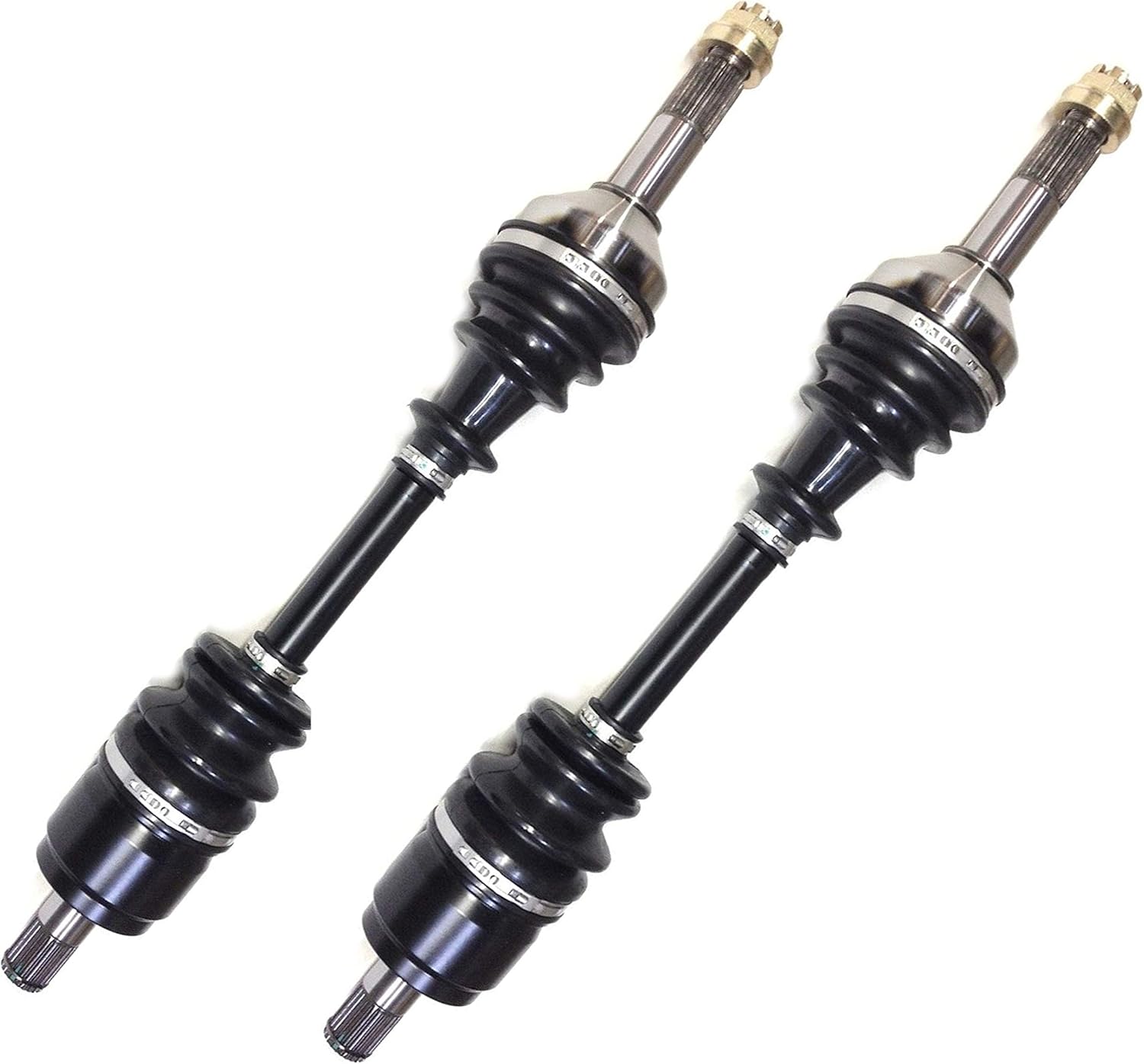 Full Set - 4 CV Axles Compatible with Kawasaki Brute Force 650i 750. Front and Rear, Left and Right With Independent Rear Suspension
