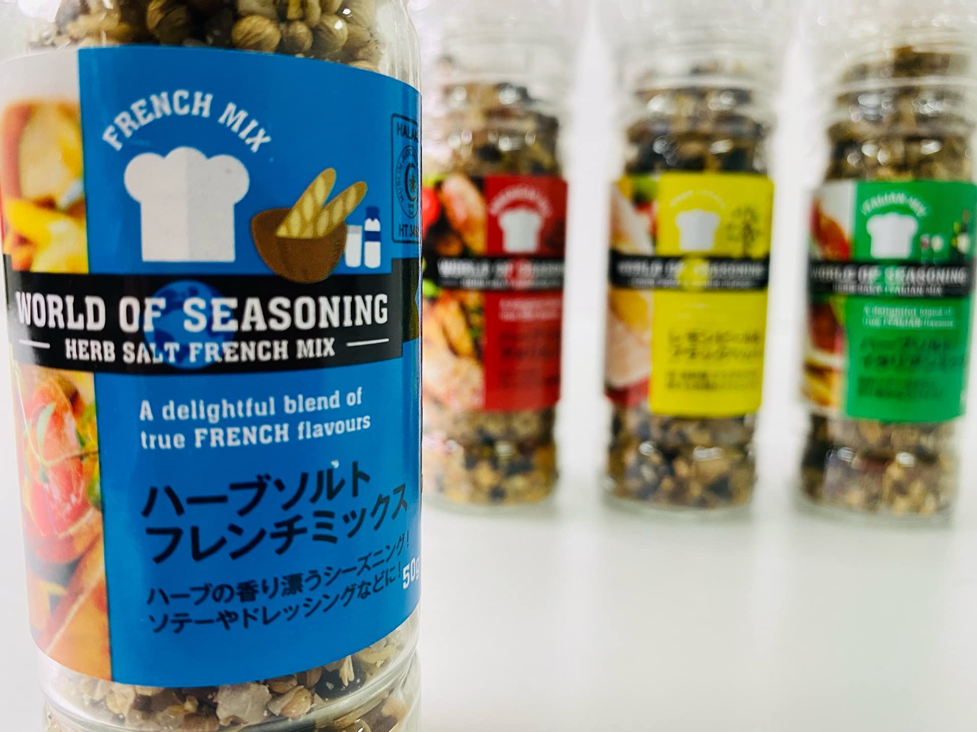 Amazon | ミル付 ハーブソルト アメリカンミックス フレンチミックス