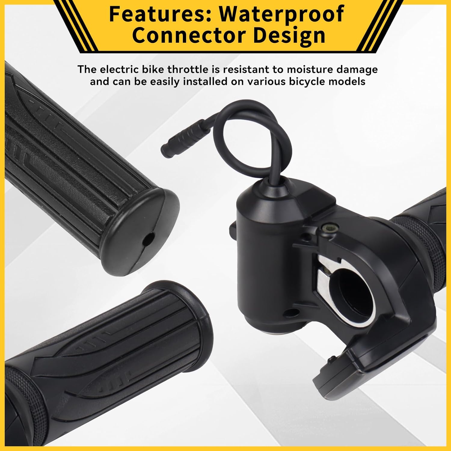 36V Eletric Bike Throttle,Compatible with GOTRAX NEPHELE / S3 Fat Tire/HOVERFLY H3 16" Electric Bike
