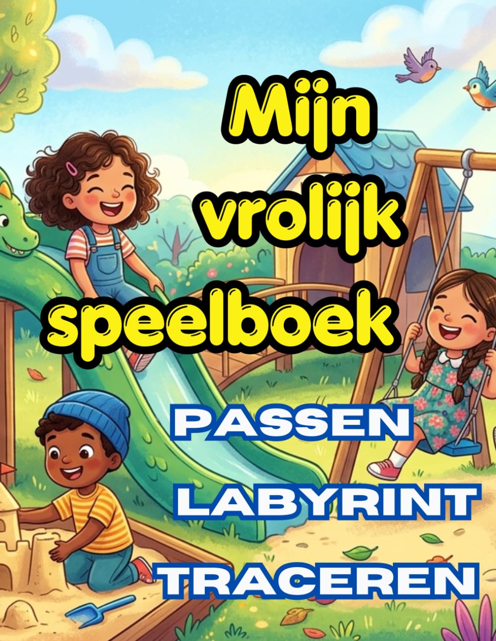 Mijn vrolijk speelboek - Ideaal voor de kleuterschool: Leerzaam en leuk activiteitenboek voor kinderen vanaf 3 jaar