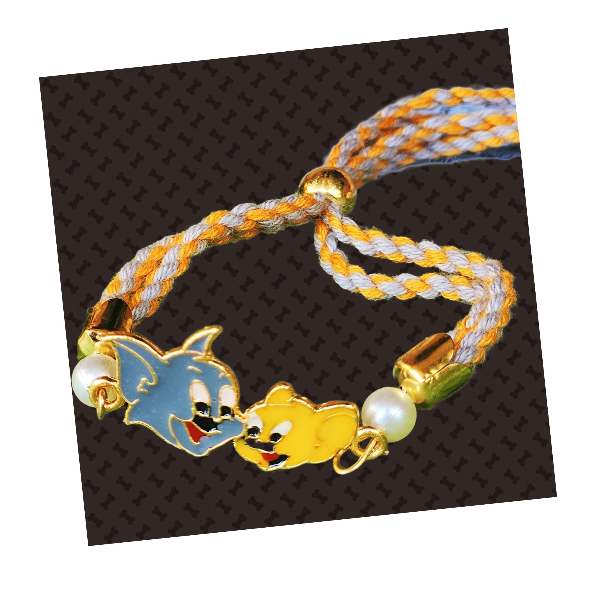 DECORATIVE BUCKETS : Tom and jerry rakhi |Rakhi for Kids |Kids Rakhi |Rakhi for brother kid| rakhi for boys | tom rakhi | jerry rakhi |unicorn rakhi |doraemon rakhi (tom and jerry bracelet rakhi) (B0CDKR5JLS) Amazon Price History, Amazon Price Tracker