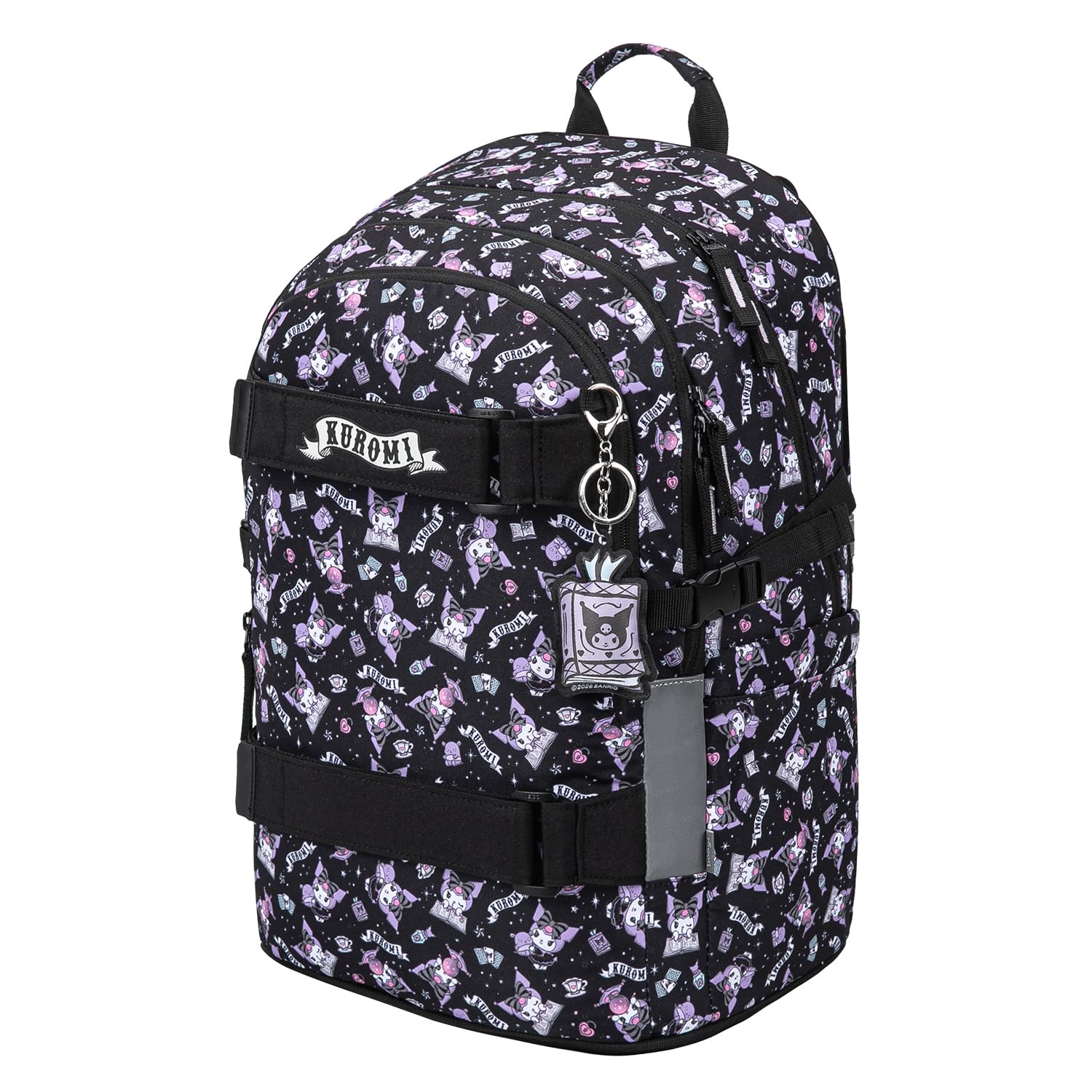 Baagl Mochila escolar para niños, niñas, adolescentes, monopatín, mochila infantil con compartimento para portátil y correa para el pecho, para escuela, secundaria, escuela secundaria