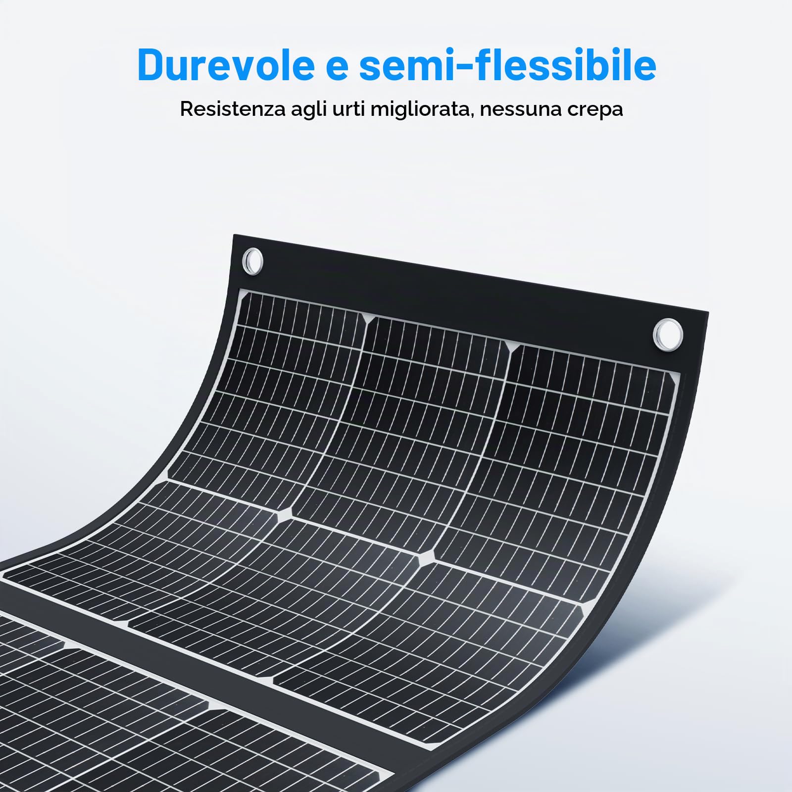Ecosonique - Pannello Solare Pieghevole Da 300 W,Caricabatterie Solare Portatile Per La Maggior Parte Delle Centrali Elettriche, Alimentatore MC4 da 40 V e Supporto Per Campeggio Esterni