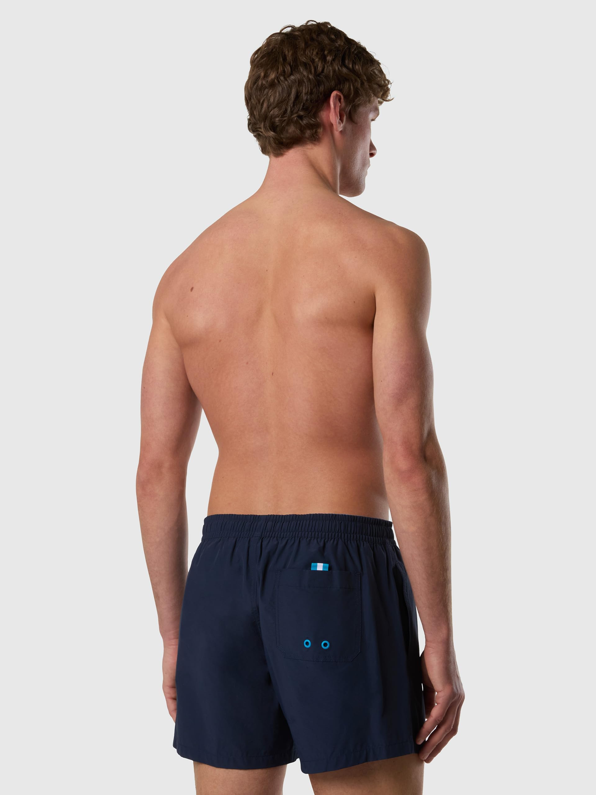 NORTH SAILS Boxer Mare Uomo in Cotone e Poliammide Riciclata Stile Volley