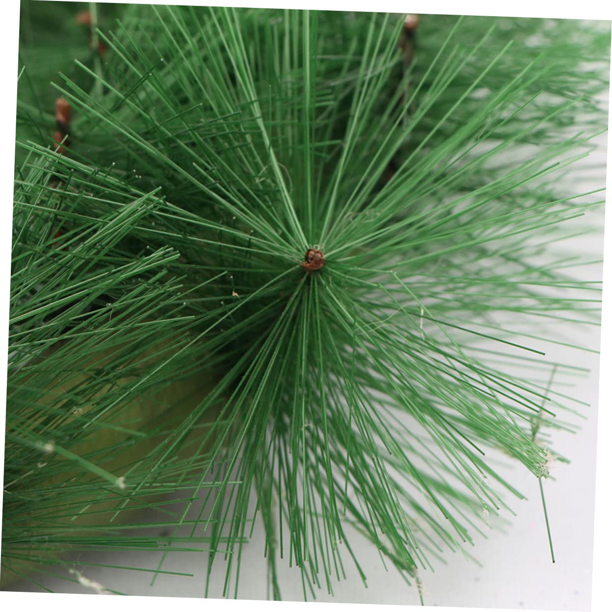 GOOHOCHY Decorative Christmas Wreath 30cm Artificial Pine Wreath Pendant Red Festive Home Party Accessory