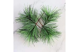 Artificial Pine Needles Branches for Holiday Garden Embellishing