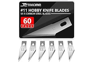 60-Pack Exacto Knife Blades: Precision Cutting for All Your Projects
