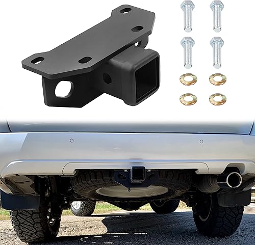 Miniatura 8 de JY PERFORMANCE Enganche de remolque para Lexus GX460 2010-2024, Clase 3 III de 2 pulgadas (placa de ajuste incluida)