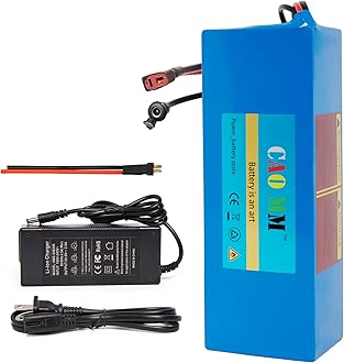 Battery 48v 10ah, 8/14/ 20ah Lithium Battery for Ebike 500W 750W 1000W 1200W BMS 30A Motor of Electric Bike Bicycle Scooter (48v 10ah & Charger)