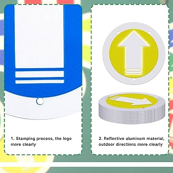 Amazon.com : Amylove Trail Markers Reflective Trail Marker