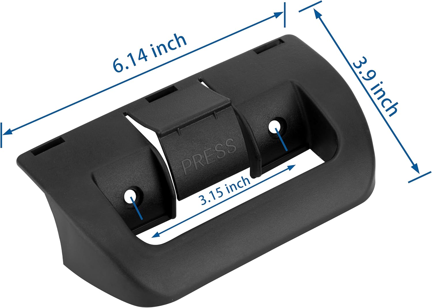 Upgrade 3851174023 RV Refrigerator Door Handle Replacement for Dometic Fridge RM2652 DM2652 RM2852 RV Trailer Camper Freezer Fridge Upper and Lower Door Latch Handles 2 Pack