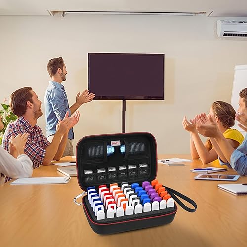 Miniatura 7 de BOVKE Funda para unidad flash USB, unidad de pulgar, tarjeta de memoria SD SDXC SDHC, funda de almacenamiento USB para