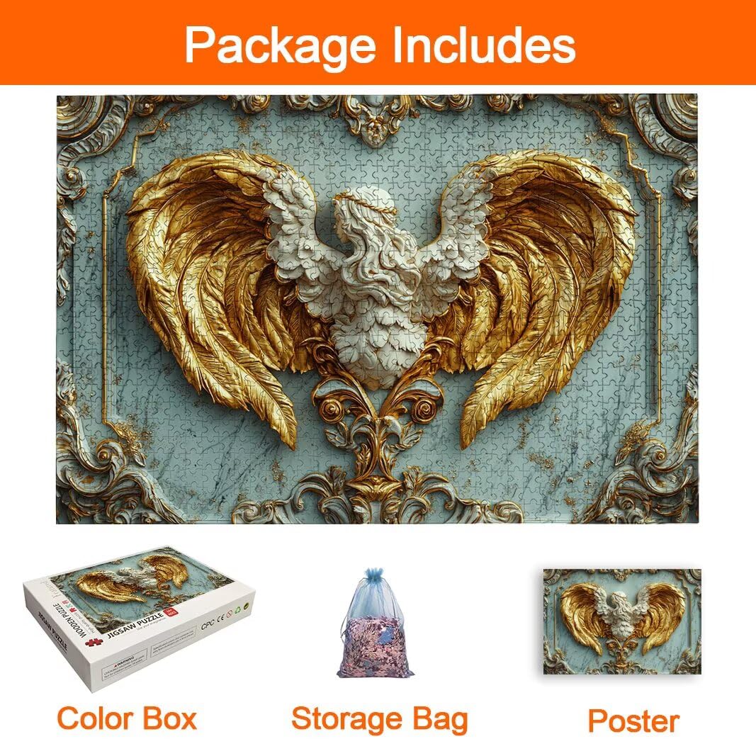 Puzzle Angelo, Puzzle 2000 Pezzi Adulti per Decor, Regalo Donna/Uomo -8782