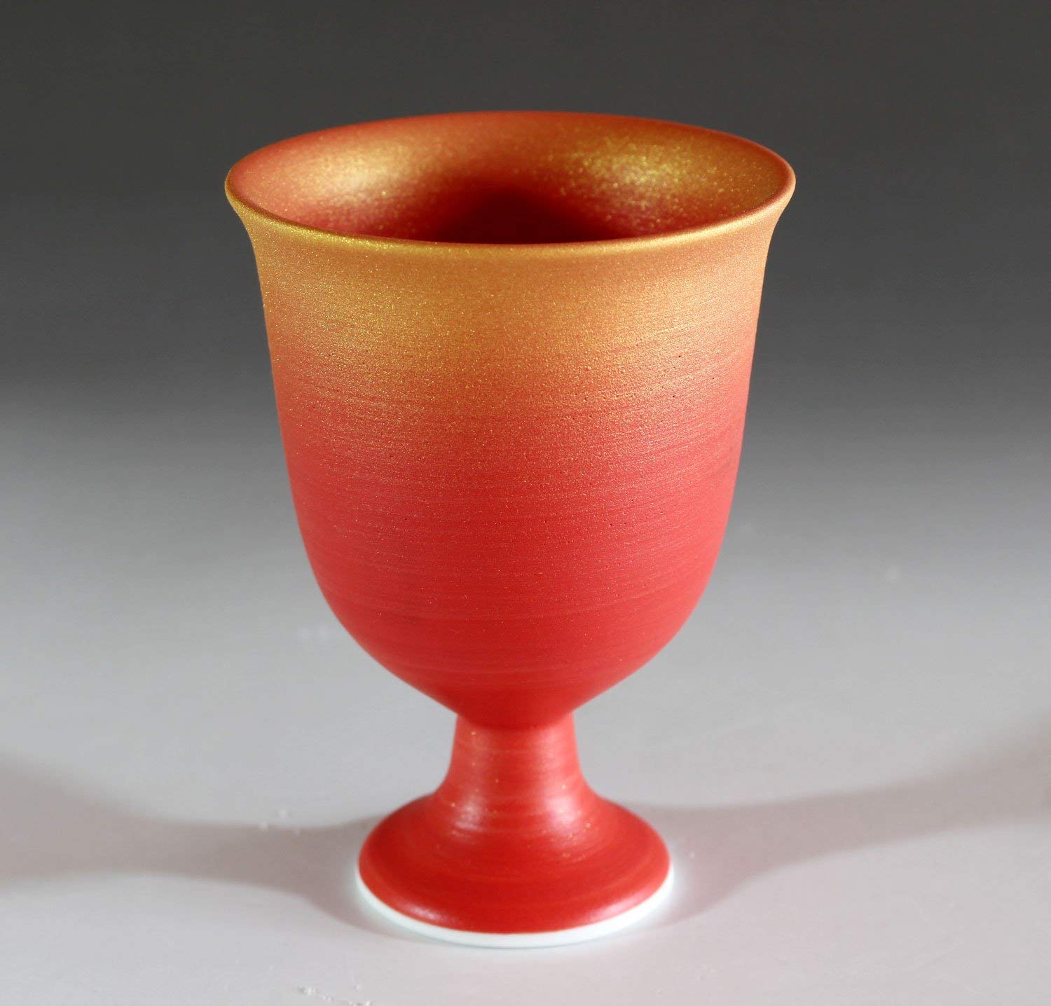 Amazon｜窯変金彩ワインカップ 陶器ワイングラス 桐箱入り｜有田焼