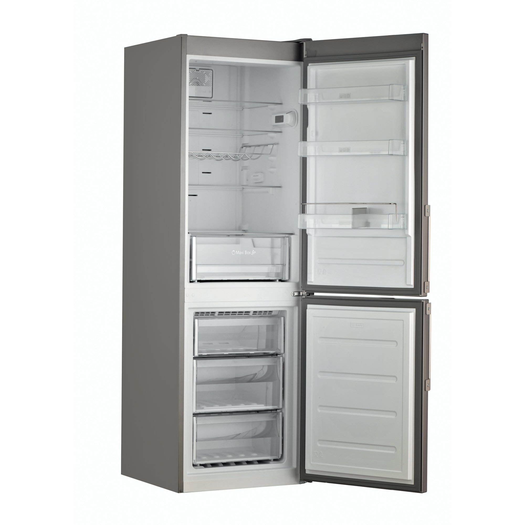 Bauknecht kgnf 18 A2 + dans réfrigérateur/congélateur/A + +/189 cm Hauteur/244 kWh/an/222 L Réfrigérateur/97 L Partie Congélateur/Ultimate Nofrost/Pro Touch Inox
