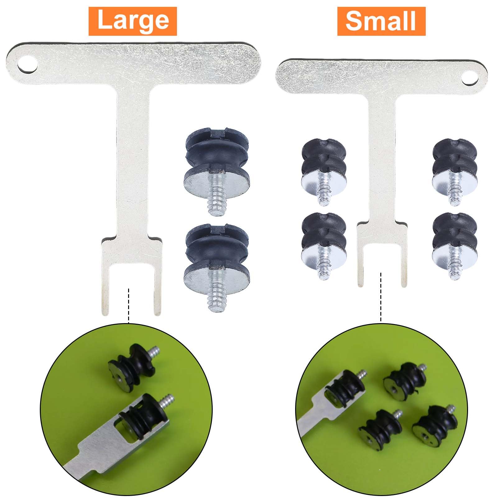 Hyceker Antivibe Kit de ferramentas de remoção de buffer AV para