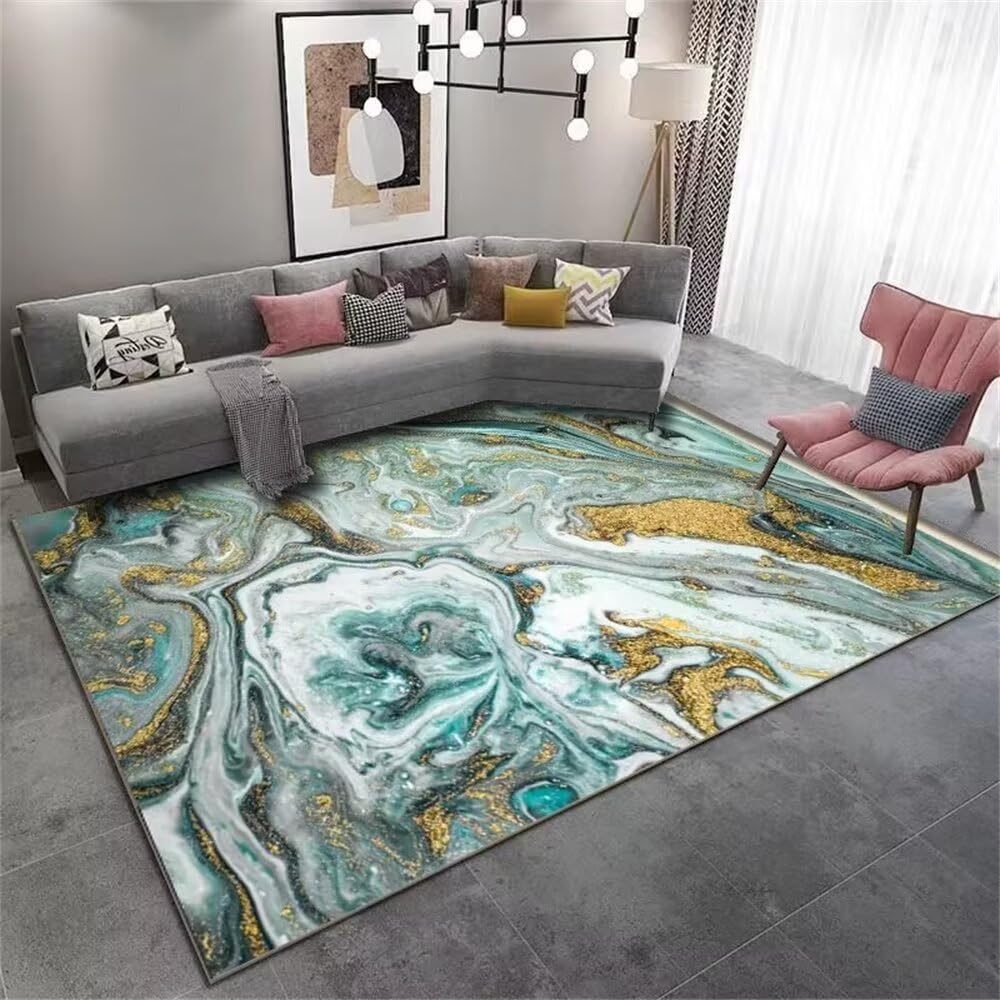 Tapis de 250x300cm anti-bruit pour bureau gaming et chambre d'ado moderne
