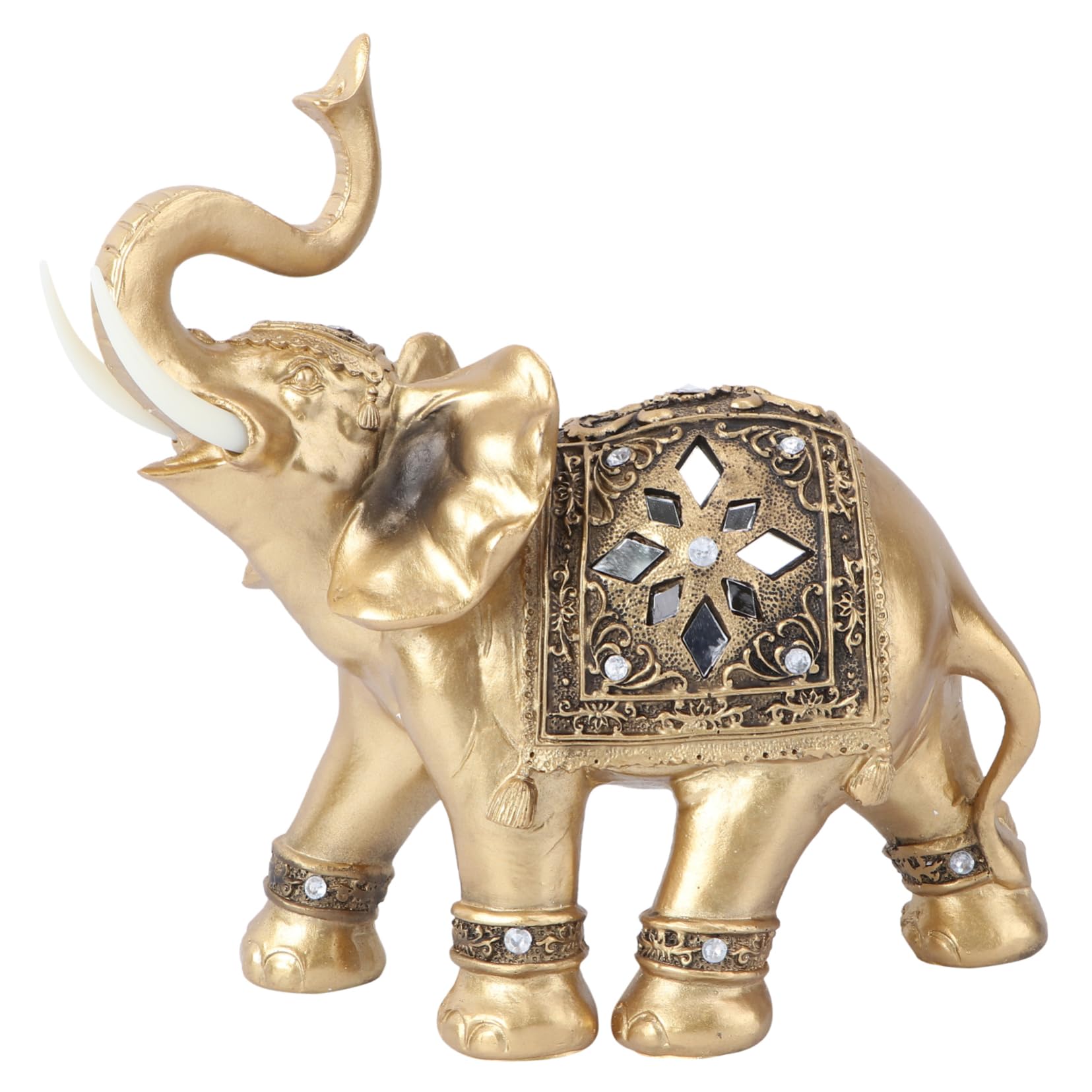 Éléphant en résine décoration MAGICLULU pour valoriser votre salon et bureau