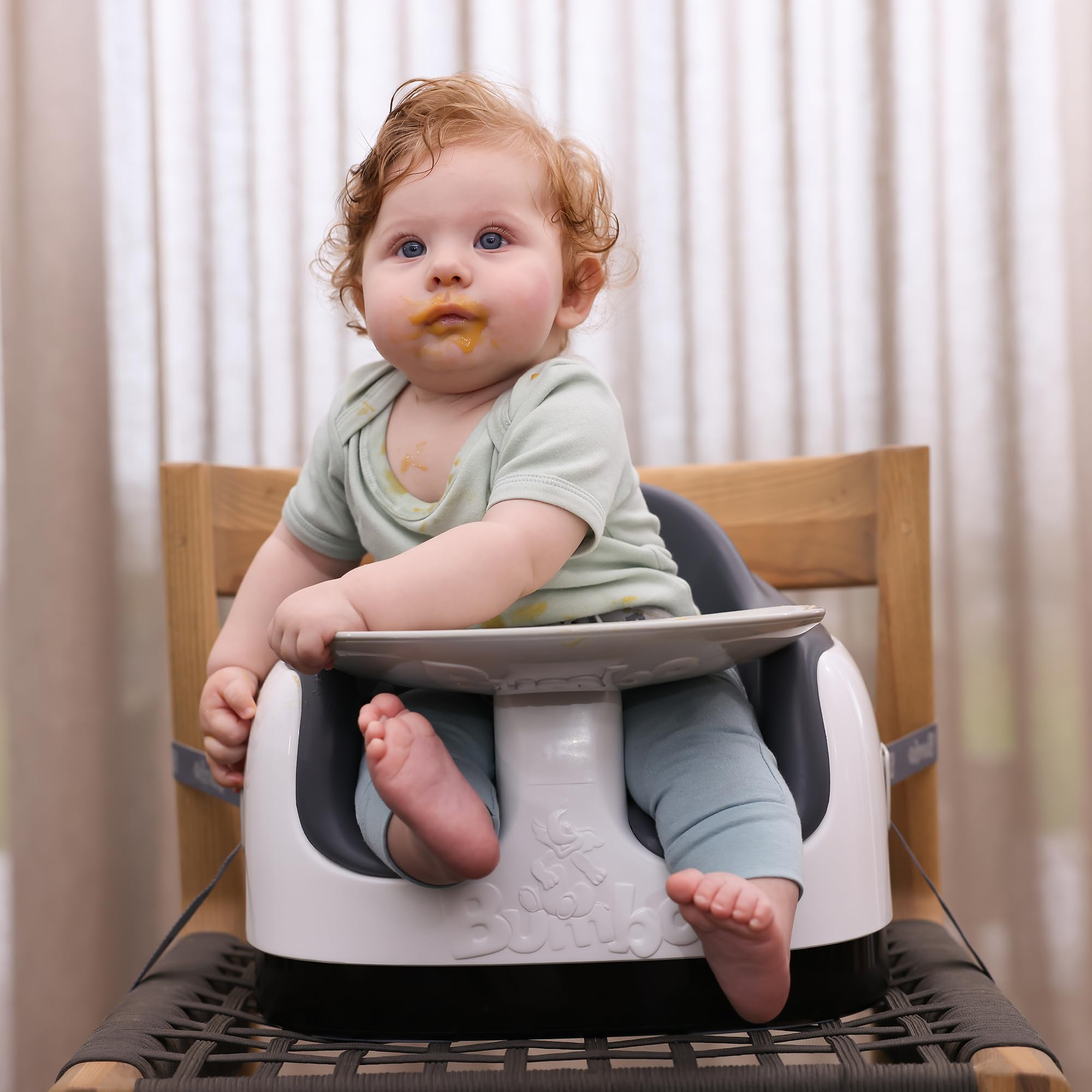 Bumbo Kinderhocker mit mehreren Sitzen, Grijs, Grau