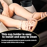 Vista 7 de 1 portavasos universal para asiento de automóvil compatible con Maxi COSI Pria, Safety 1st Everfit & Grow and Go - Accesorio de taza individual