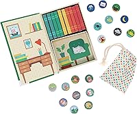 Vista 3 de Petit Collage Little Library Storytelling Box - Caja mediana