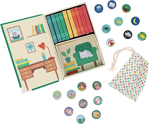 Miniatura 3 de Petit Collage Caja de cuentos Little Library