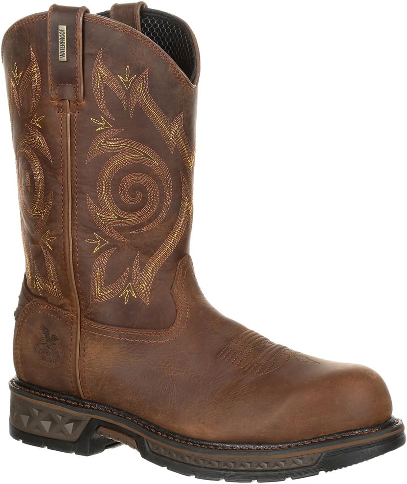 Georgia Boot Men's Carbo-Tec LT Composite Toe Waterproof Work Boots