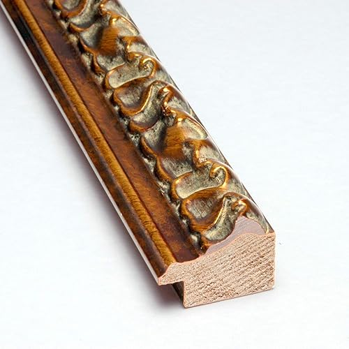 Miniatura 2 de Amanti Art Espejo personalizado, espejo de baño de bronce antiguo, espejo de pared o espejo de tocador de baño sobre el fregadero (27 x 38