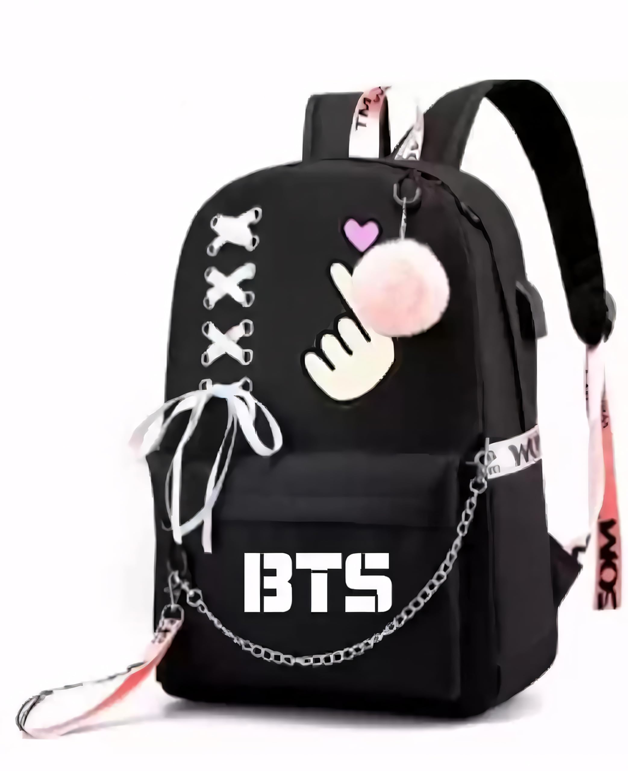 Suvarna Collection BTS Backpack K-POP Casual Backpack Daypack Laptop Bag College Bag School Bag Jimin Suga Jin Taehyung V Jungkook (B0D45KCYTV) Amazon Price History, Amazon Price Tracker
