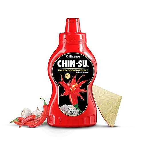 The Original Vietnamese Chili Sauce, CHIN-SU Sweet Sriracha Chili, Pasta Orgánica, Pizza, Salsa Picante de Ajo y Chili, Salsa Hot Spaghetti BBQ Set