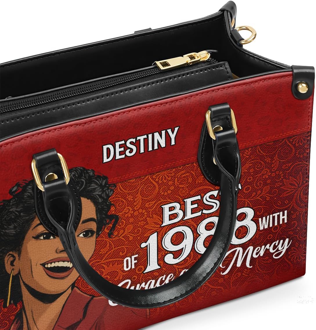 Sistabag Personalized Leather Handbag For African American - Christmas Gifts For Women For Black Women - Image 5