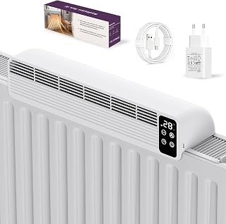 Warmfay Intelligenter Heizkörperventilator mit 3 Geschwindigkeiten (1 SET)