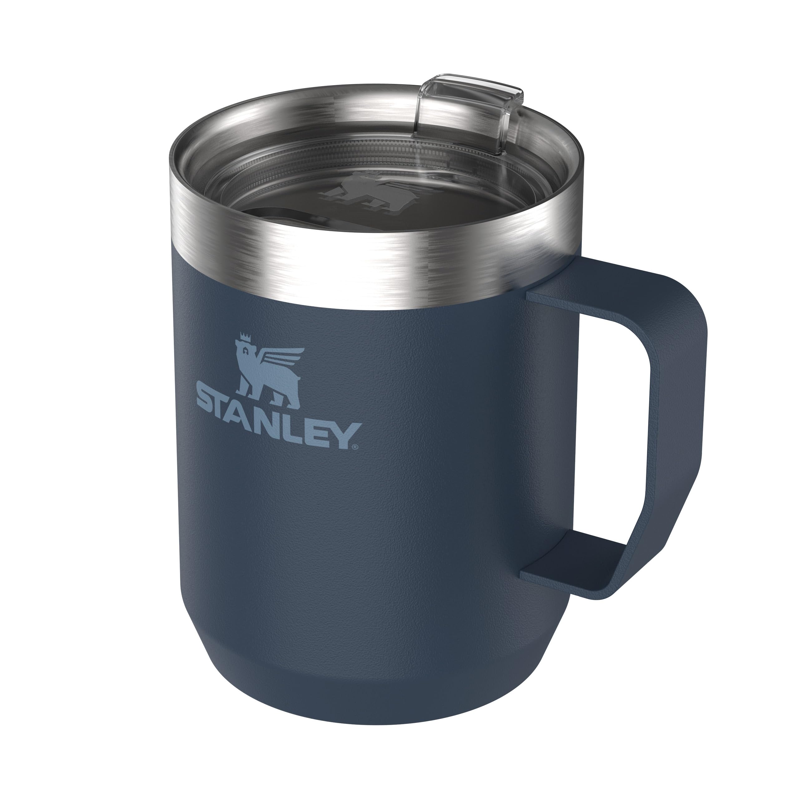 STANLEY Classic Legendary Camp Mug 0.23L - Mantiene 1 Ore Caldo - 2 Ore Freddo - Lavabile In Lavastoviglie - Senza BPA - Termos Da Caffè - Bicchiere Termico Da Campeggio - Navy