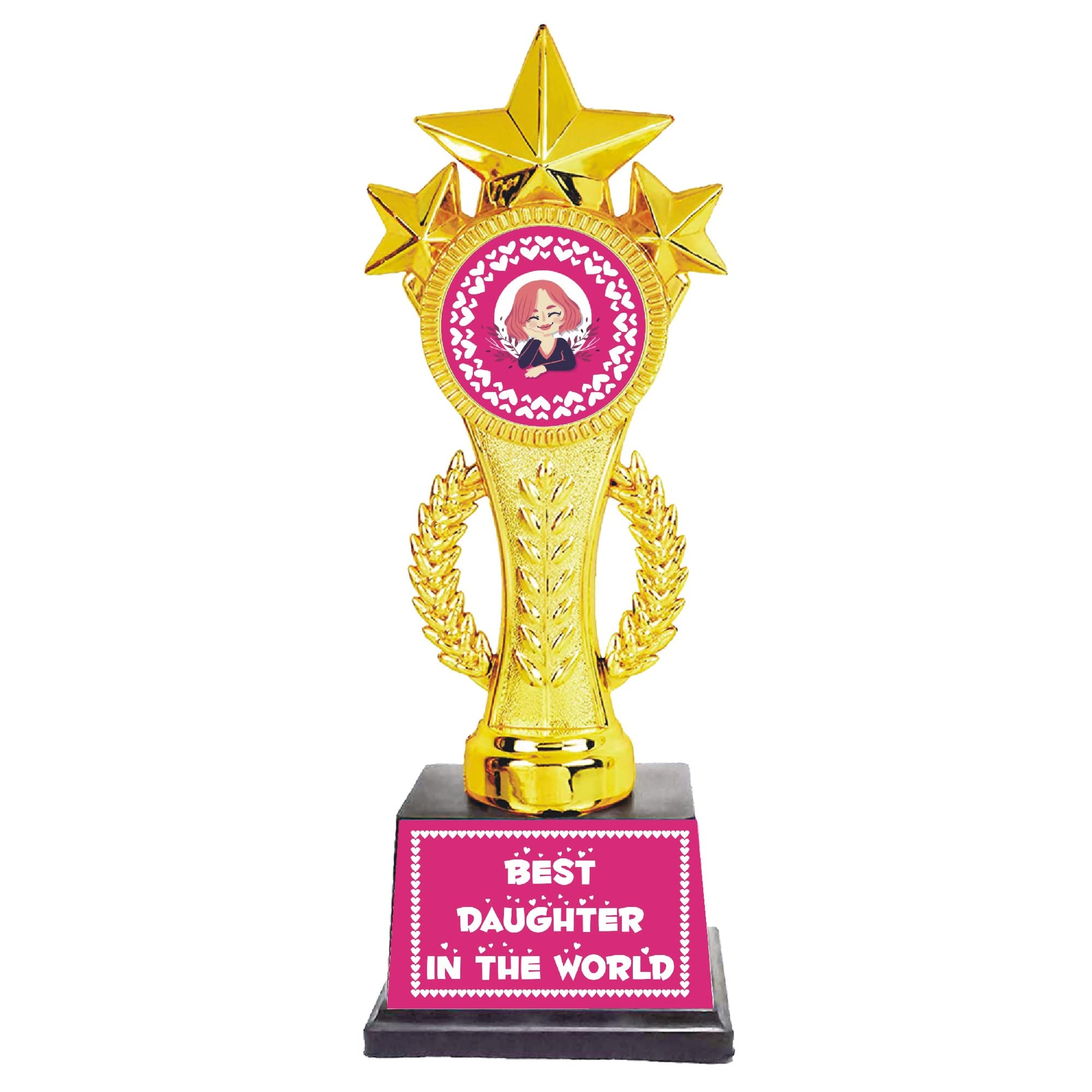 Gifts Bucket Gifts for Daughters Best Daughter in The World Star Award Trophy_9.75 x 3.50 x 2.50 inches Birthday Gift for Sister Girls Daughters Special (B0B9SQXHRN) Amazon Price History, Amazon Price Tracker