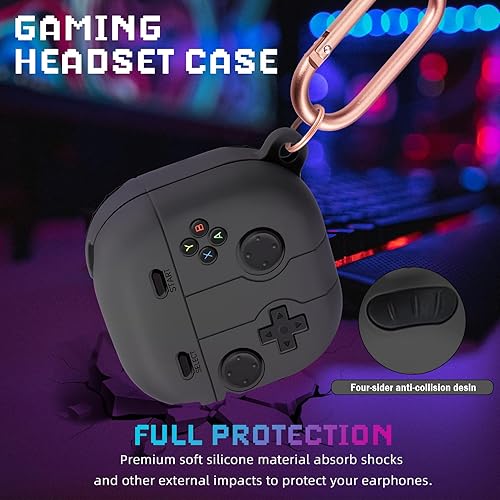 Miniatura 3 de Compatible con Samsung Galaxy Buds FE Case (2023) Buds 2 Pro Case (2022)Buds Pro Case (2021)Buds 2 Case (2021)Buds Live Case (2020), funda de