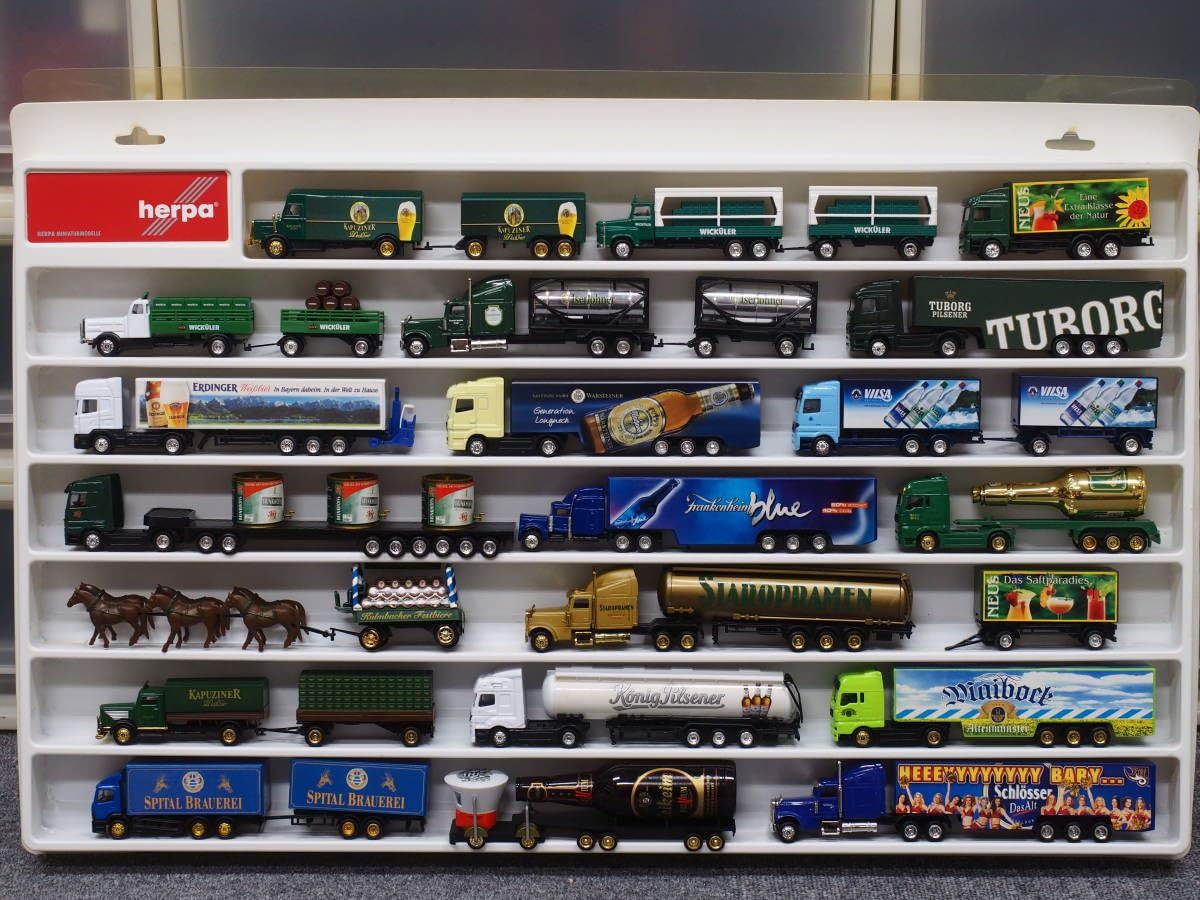 ドイツ社ビールトレーラーコレクションセット20台 ドイツ社ビールトレーラーコレクションセット20台 ドイツ社ビール