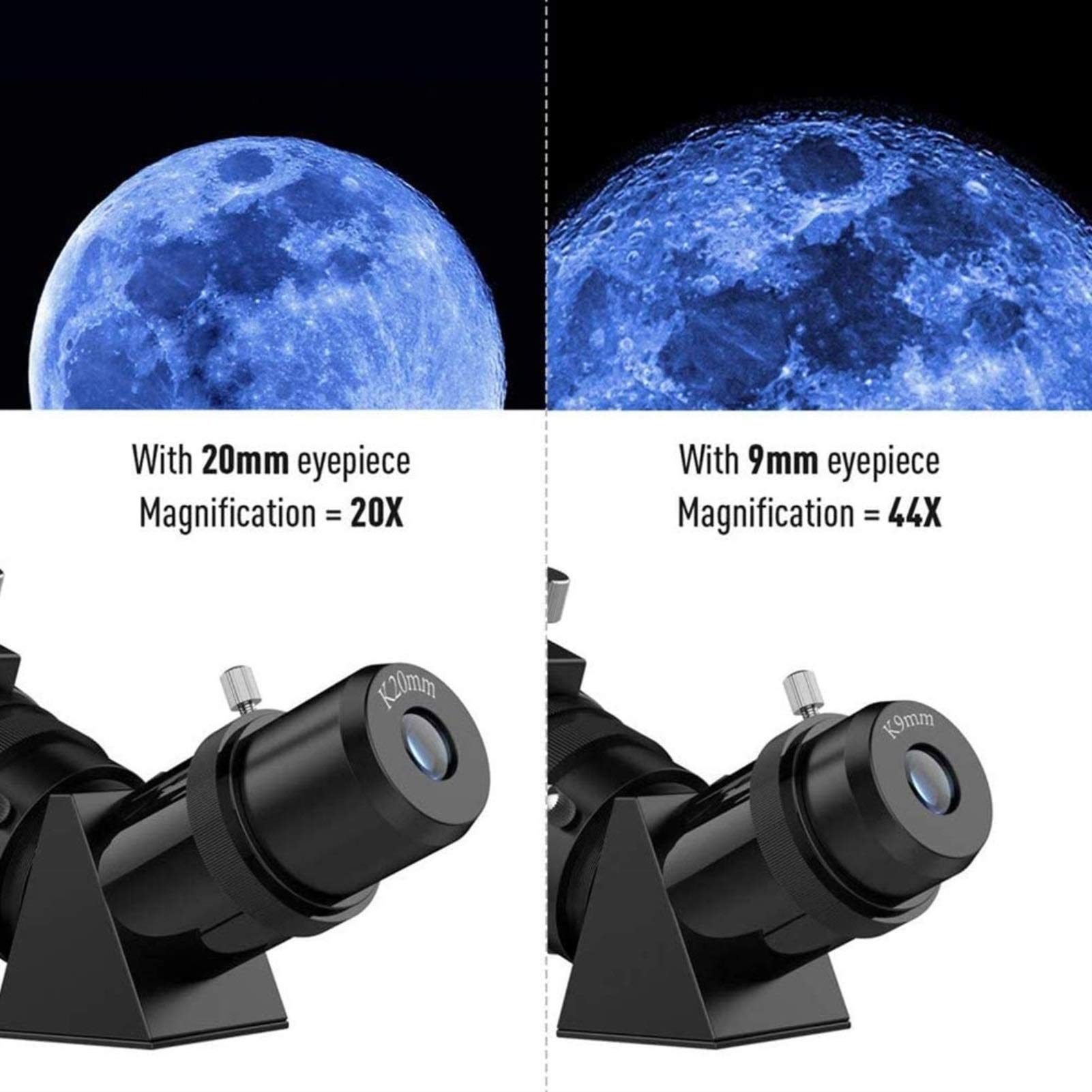 Telescopio para Adultos, telescopio de 70 mm para Principiantes y niños, Refractor para Ver la Luna, observar Las Estrellas, Actividades al Aire Libre, trípode y Soporte para teléfono Inteligente