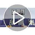 DZRWUBHS Wall Art, 3pcs 12x16in Black Framed Canvas, Modern Bathroom Wall Decor Painting, Abstract Wall Art for Living Room, Bedroom, Kitchen, Dormitory