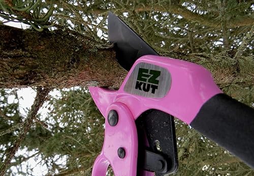 Miniatura 4 de EZ Kut Podadora rosa, funda, herramienta de cuchilla, 8.5 pulgadas, rosa y negro