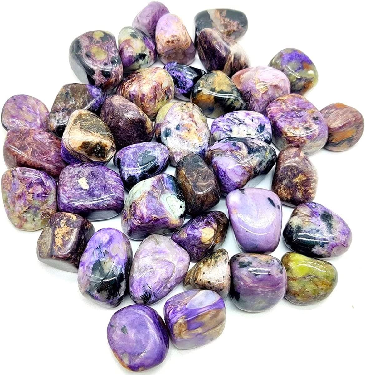 Pietre Di Legno Fossile Per Cristalloterapia - 2 Pezzi Levigati, 35-40mm, Per Reiki E Meditazione - Foto 10