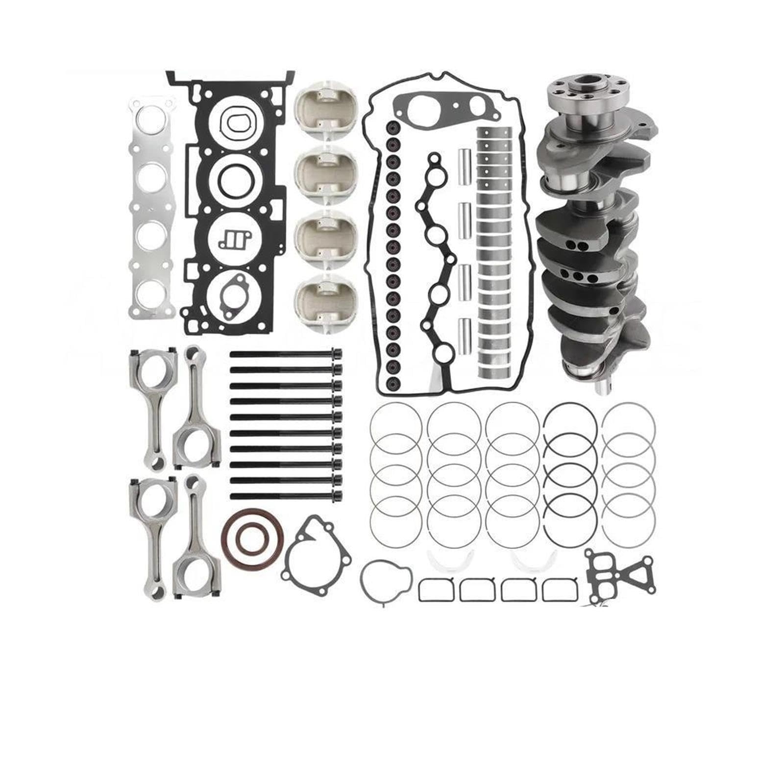 kit palier moteur Pour Kia Optima 2.4L 08-21 G4KE vilebrequin Piston bielle roulement joint Kit 2.4 L L4 gaz
