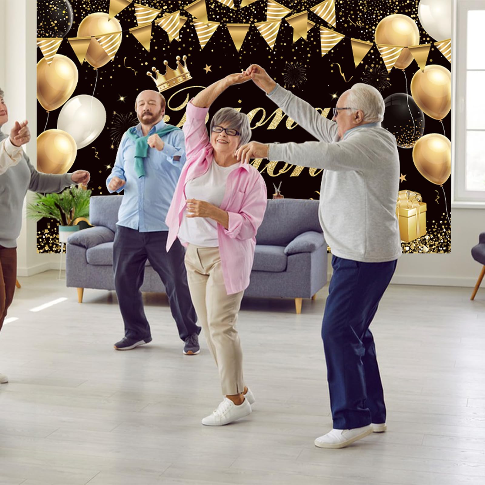 Decorazioni per feste di pensionamento Vive La Retrae Banner e