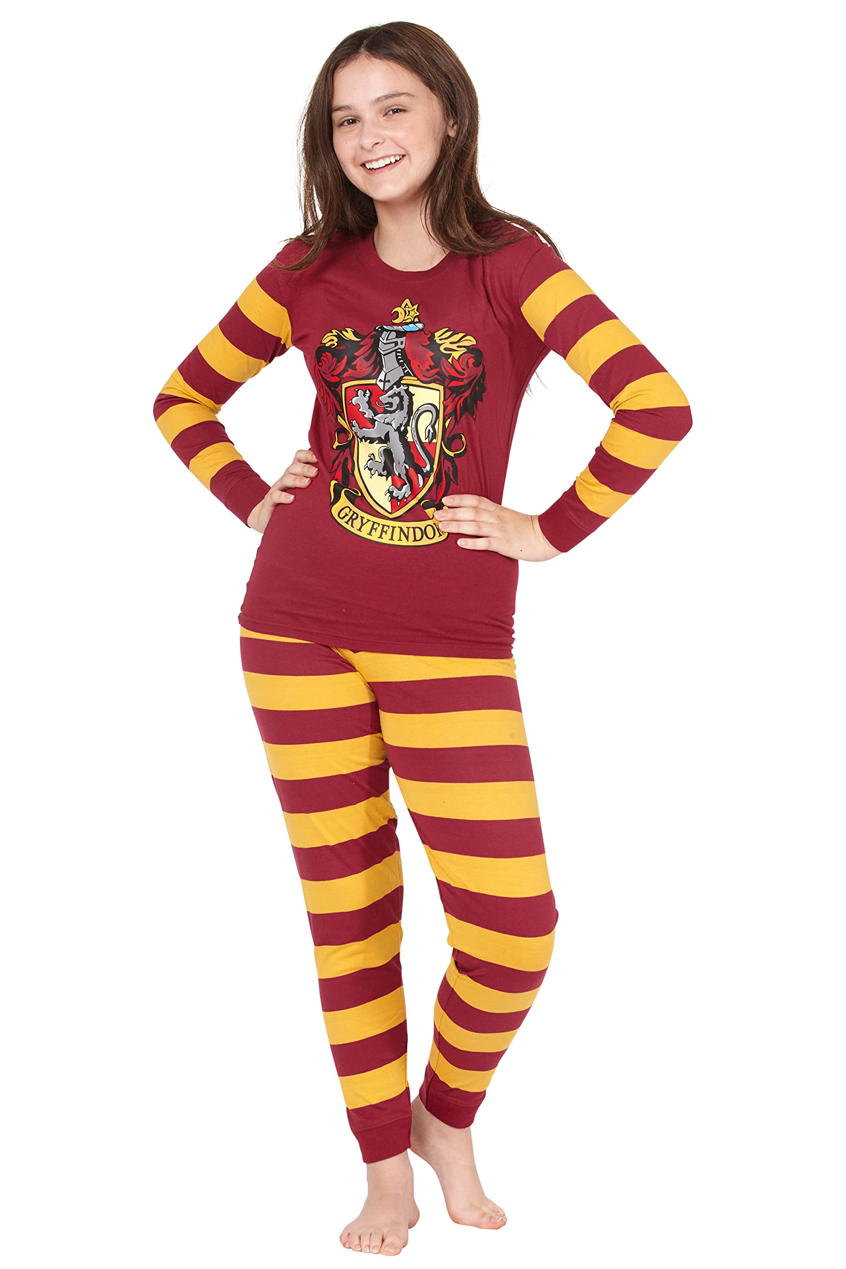 INTIMO Harry Potter Kids todas las casas Gryffindor Pijama Crest (14)