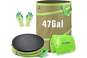 Colwelt 47 Gallon Collapsible Leaf Bag: Your Garden Essentials Reinvented