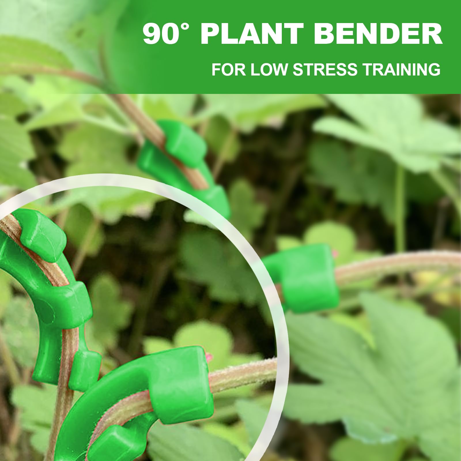 70 Clips De Fixation Réglables Pour Plantes – Pince à 360°, Low Stress Training (LST), Jardin