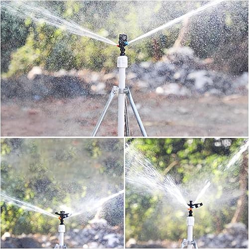 Miniatura 7 de Rotating Sprinkler 26ft Coverage Polystyrene for Efficient Garden Irrigation Whirling Garden Sprinkle Nozzle